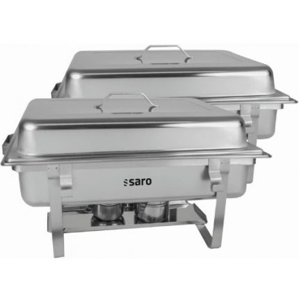 Chafing Dish | Twin-Pack modell ELENA | B590xD357xH292mm | Saro Germany | SARBF | 213-1018 | 196787