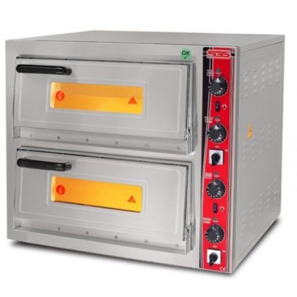 Pizzaovn elektrisk PO5252DE | B800xD720xH820 mm | 2 etasjer | HORECA | 279967