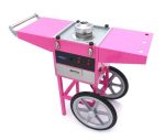 Sukkerspinn med vogn | Candy Floss-maskin - Ø 52cm - Rosa | MAXIMA | MAX0HA | 09506002 | 280578